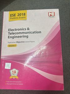 ESE 2018 Electronics & Telecommunication Engg.