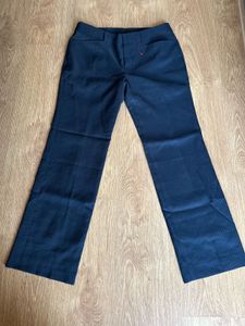 Striped Bootcut Trousers