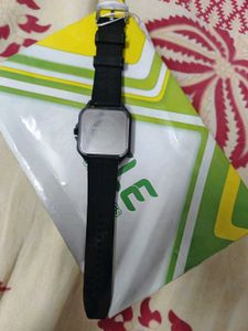 Stylish Blue Dial Watch
