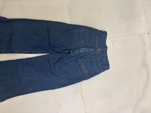 Stylish Blue Denim Jeans with Side Slits