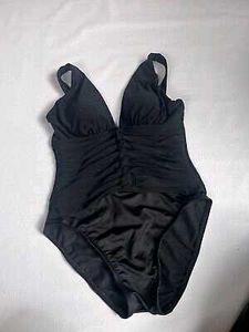 Classic Black One-Piece Swimsuit