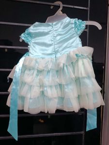 Baby Blue Ruffle Dress