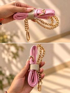 Pink Leather Bag