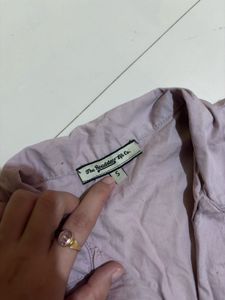 Roadster Cropped Button-Up Shirt