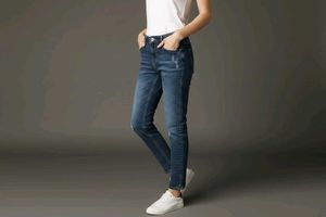 Roadstar Skinny Fit Mid-rise Jeans