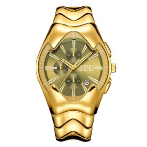 Gold Diesel Chronograph WatchPremium  For mens