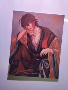 Anime Poster of HuTao or Zhongli
