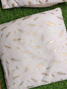 Feather Print Decorative Pillows (Set of 2)