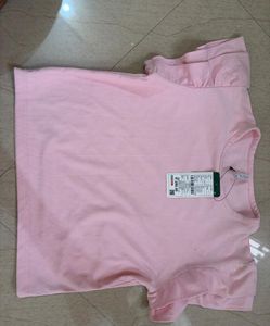 Pretty Pink Ruffled Top
