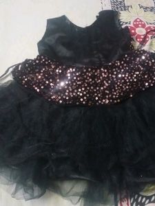 Party Wear Dress For 1 To 3 Years Girl