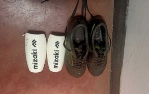 kid's Soccer Cleats &amp; Shin Guards