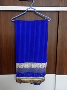 Royal Blue Saree