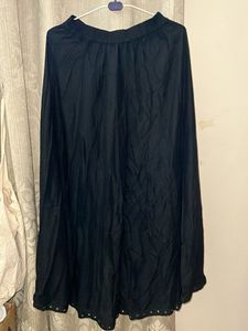 Black Ethnic sharara pant skirt
