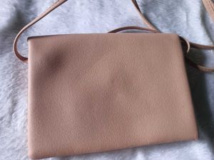 Tan Women Sling Bag