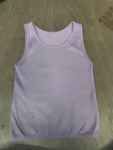 MAX Ribbed Lilac Tank Top