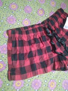 Cozy Plaid Pajama Shorts