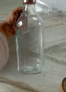 2pc Glass Bottle With Handel