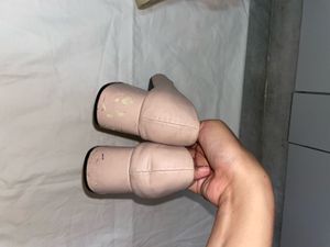 Elegant Pink Block Heels