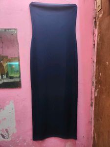 Shein Party Strapless Maxi Bodycon Dress
