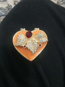 vintage Heart Shape trinket box
