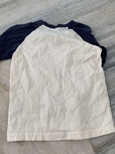 Kids Raglan Tee with Glasses Graphic