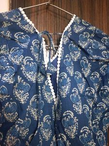 Cotton Hand Block Print Blouse