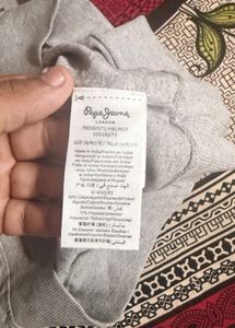 Pepe Jeans Grey Graphic T-Shirt