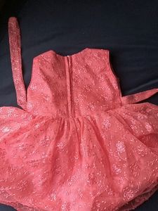 Donation Box For 1 Year And 6 Months Girls Party Wear