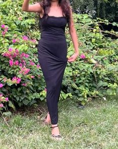 Lace-Trimmed Tank Dress from SAVANA