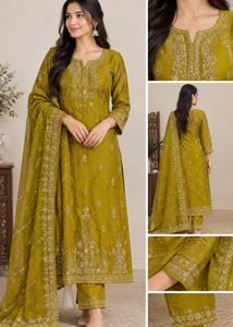 Elegant Embroidered Kurta Set