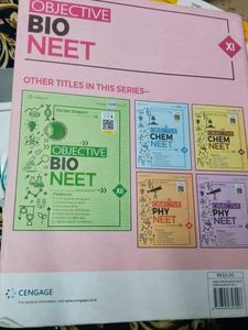 Cengage Objective Bio Neet By Hariom Gangwar