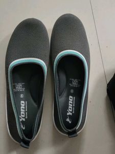 Stylish Grey YONO Slip-On Flats