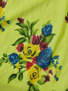 Yellow Floral Kurta Set