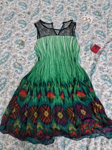 🏝y2k Textured Lacey Dress 🏝