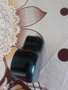 Heart Shaped charcoal natural soap