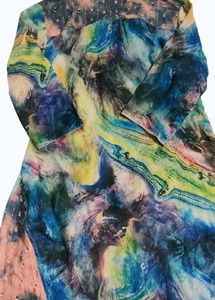 Vibrant Abstract Print Kurta