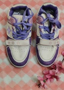 Cute Purple Sneakers