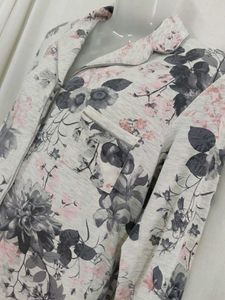 George Floral Print Pajama Top