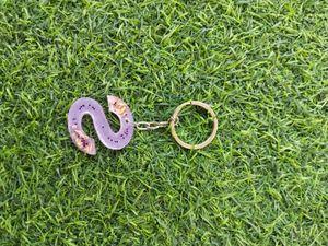 Letter S Keychain