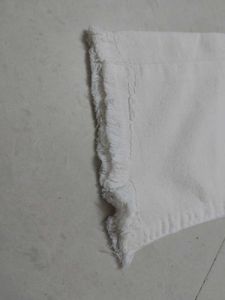 Women's White High-Waisted Jeans