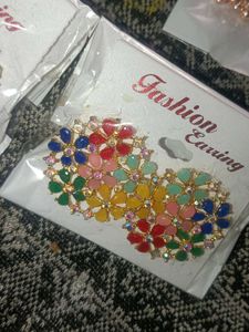 Set of 6 Pairs Fashion Earrings