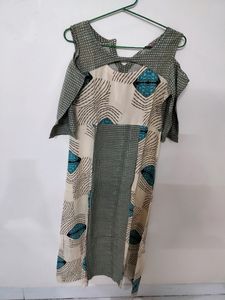 Libas Cold Shoulder Kurta
