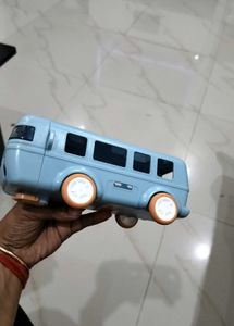 Blue Toy Bus