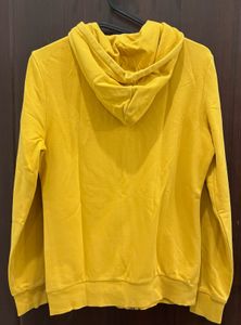 Puma Yellow Zip-Up Hoodie