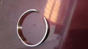 Chanel CC Logo Bangle Bracelet