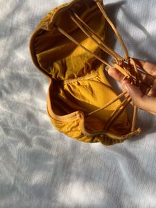 Comfortable Yellow Bra