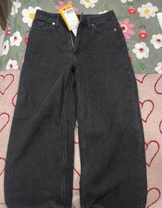 Dark Wash Wide Leg Jeans