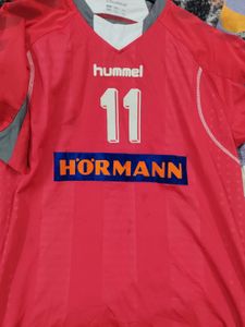 Hummel Red Jersey with Number 11