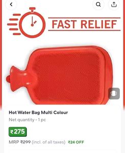Hot Water Bag From SBI ♥️💙 limited