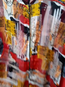 Vibrant Abstract Print Kurta